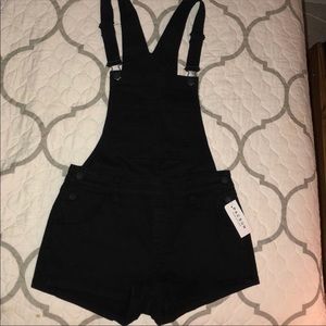 Black (short) Overalls